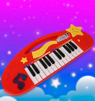 СИНТЕЗАТОР 24 КЛ. НА БАТ., КРАСН, КОР 41*3,7*19,3СМ купить оптом и в розницу на базе игрушек