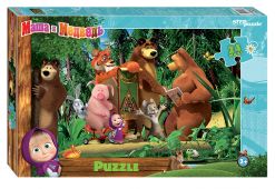Мозаика puzzle maxi 24 Маша и Медведь - 2 (Ани купить оптом и в розницу на базе игрушек
