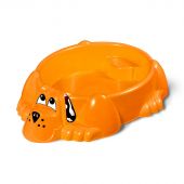 Песочница Sheffilton KIDS Собачка 375 пластик оранжевый купить оптом и в розницу на базе игрушек