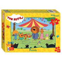 Мозаика puzzle 104 Три кота (new 2) (АО СТС) купить оптом и в розницу на базе игрушек