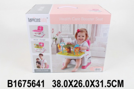 СТУЛ ПОДСТАВНОЙ ДЛЯ КОРМЛЕНИЯ И ИГР, СВЕТ, МУЗЫКА, КОРОБКА 38*26*31,5СМ купить оптом и в розницу на базе игрушек