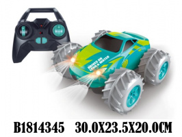 МАШИНА АМФИБИЯ Р/УПР. ,2.4G, С АККУМУЛЯТ.,СВЕТ ФАР ,КОР. 30*23,5*20СМ купить оптом и в розницу на базе игрушек