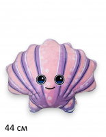 РАКУШКА ЭЛЬЗА БОЛ.44 СМ (ВЕЛЮР, ПЕЧАТЬ) купить оптом и в розницу на базе игрушек