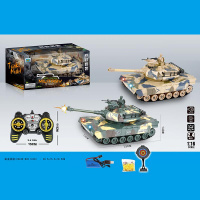 ТАНК Р/У С АККУМУЛЯТ.,USB, СТРЕЛЯЕТ ПУЛЬКАМИ,СВЕТ, КОР. 38,5*15,5*18,5СМ WL-302B купить оптом и в розницу на базе игрушек