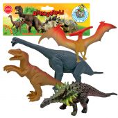 Набор животных BONDIBON Ребятам о Зверятах, динозавры юрского периода 4 шт. купить оптом и в розницу на базе игрушек