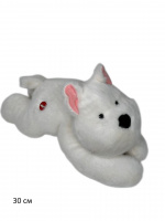 ПЕСИК СНЕЖОК МАЛ, 30 СМ купить оптом и в розницу на базе игрушек