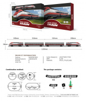 Железная дорога 68х42х6 см. купить оптом и в розницу на базе игрушек