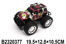 ВНЕДОРОЖНИК ИНЕРЦ , ПРИНТОВАНН. КУЗОВ,ПАКЕТ 19,5*12,8*10,5СМ купить оптом и в розницу на базе игрушек