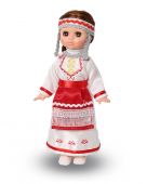 Эля Весна в чувашском костюме (кукла пластмассовая) купить оптом и в розницу на базе игрушек