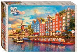 Мозаика puzzle 1000 Амстердам (Romantic Travel) купить оптом и в розницу на базе игрушек