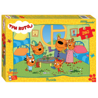 Мозаика puzzle 260 Три кота (new 2) (АО СТС) купить оптом и в розницу на базе игрушек