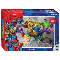 Мозаика puzzle 60 Avengers MECH Strike (Marvel) купить оптом и в розницу на базе игрушек