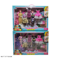 КУКЛА ГИБКАЯ РУКИ ШАРНИРНЫЕ С НАРЯДАМИ И УКРАШЕНИЯМИ,2 ЦВЕТА,КОР. 48*7*33СМ купить оптом и в розницу на базе игрушек