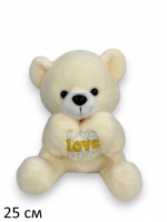 МИШКА КОНФИТЮР МАЛЫШ, 25 СМ, БЕЖЕВЫЙ купить оптом и в розницу на базе игрушек