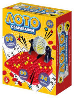 Игра настольная Лото с барабаном купить оптом и в розницу на базе игрушек