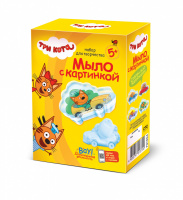 Три кота Мыло с картинкой Компот на машине купить оптом и в розницу на базе игрушек