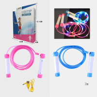 СКАКАЛКА 2,3М СО СВЕТОМ,USB,КОР 23,5*16**4СМ купить оптом и в розницу на базе игрушек