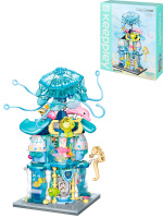 Конструктор пластик. Домик морской (418 дет., в коробке) (Арт.K28014Q) купить оптом и в розницу на базе игрушек