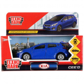 Машина металл KIA CEED 12см, открыв. двери, инерц., синий в кор. Технопарк в кор.2*36шт купить оптом и в розницу на базе игрушек