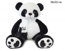Панда с шарфом, 38х50 см, арт. 20236-38 купить оптом и в розницу на базе игрушек