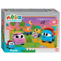 Мозаика puzzle 60 Грузовичок Лёва. Друзья (ООО Первый проект) купить оптом и в розницу на базе игрушек