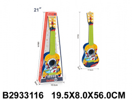 ГИТАРА 6-И СТРУНН.,КОР. 19,5*8*56СМ купить оптом и в розницу на базе игрушек