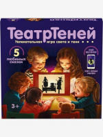 Игра настольная ТеатрТеней Театр на столе (5 сказок) купить оптом и в розницу на базе игрушек