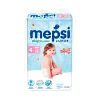 Подгузник детский Mepsi L size (54шт.) купить оптом и в розницу на базе игрушек
