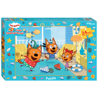 Мозаика puzzle maxi 24 Три кота (new 1) (АО СТС) купить оптом и в розницу на базе игрушек