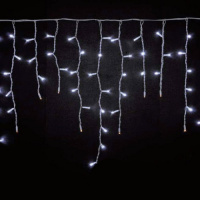 Электрическая гирлянда Бахрома светодиодная цвет в ассортименте 96 лампочек 3 м купить оптом и в розницу на базе игрушек