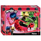 Мозаика puzzle 104 Леди Баг и Супер-Кот (ZAGTOON - METHOD) купить оптом и в розницу на базе игрушек