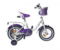 Велосипед MAXXPRO SOFIA 16 (SOFIA-N16-3(4) 110-118 см (5-6 лет) бело-фиолетовый) купить оптом и в розницу на базе игрушек