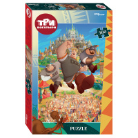 Мозаика puzzle 360 Три богатыря и Пуп Земли (Мельница) купить оптом и в розницу на базе игрушек