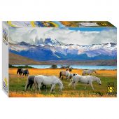 Мозаика puzzle 1000 Лошади в национальном парке. Чили купить оптом и в розницу на базе игрушек