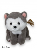 СУМОЧКА СЕРЫЙ ПЕСИК, 45 СМ купить оптом и в розницу на базе игрушек