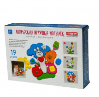 Логическая игрушка Мотылёк купить оптом и в розницу на базе игрушек