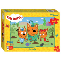 Мозаика puzzle 60 Три кота (new 3) (АО СТС) купить оптом и в розницу на базе игрушек